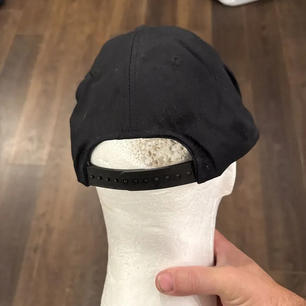 KC Asher Snapback Black Hat Cap